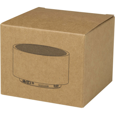 Logotrade mainostuote tuotekuva: Ankaa 3 W:n kierrätetystä alumiinista valmistettu langaton Bluetooth®-kaiutin