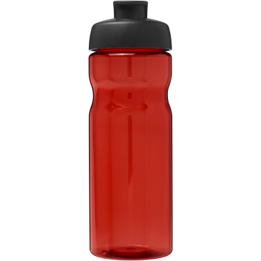 Logo trade mainoslahjat tuotekuva: H2O Active® Eco Base 650 ml -urheilujuomapullo läppäkannella