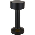 „Aludra“ įkraunama, reguliuojamo ryškumo stalinė lempa su 3 šviesos režimais, Juoda