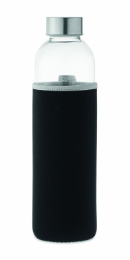 Logotrade ziemassvētku dāvanas foto: Stikla pudele maisiņā 750ml