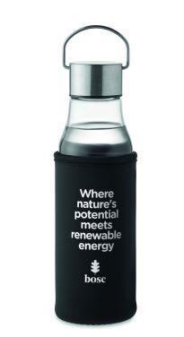 Logotrade ziemassvētku dāvanas foto: Stikla pudele 500 ml