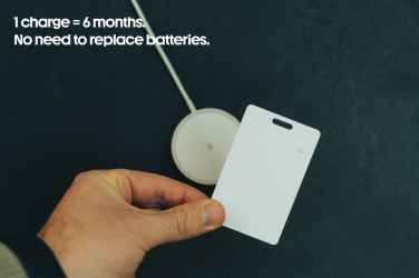 Logotrade dāvanas foto: Findit RCS rplastic īpaši plāna meklētāja karte, atkārtoti uzlādējama