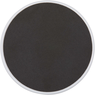 Logotrade logo dāvanas foto: Alcor pārstrādātas plastmasas salokāms magnētiskais telefona statīvs ar bambusa detaļām