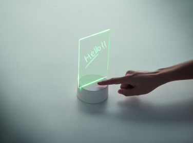 Logotrade dāvanas foto: Izgaismota LED piezīmju dēlis