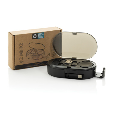 Logotrade dāvanas foto: Chargevix RCS rplastic daudzfunkcionāls 60W uzlādes komplekts