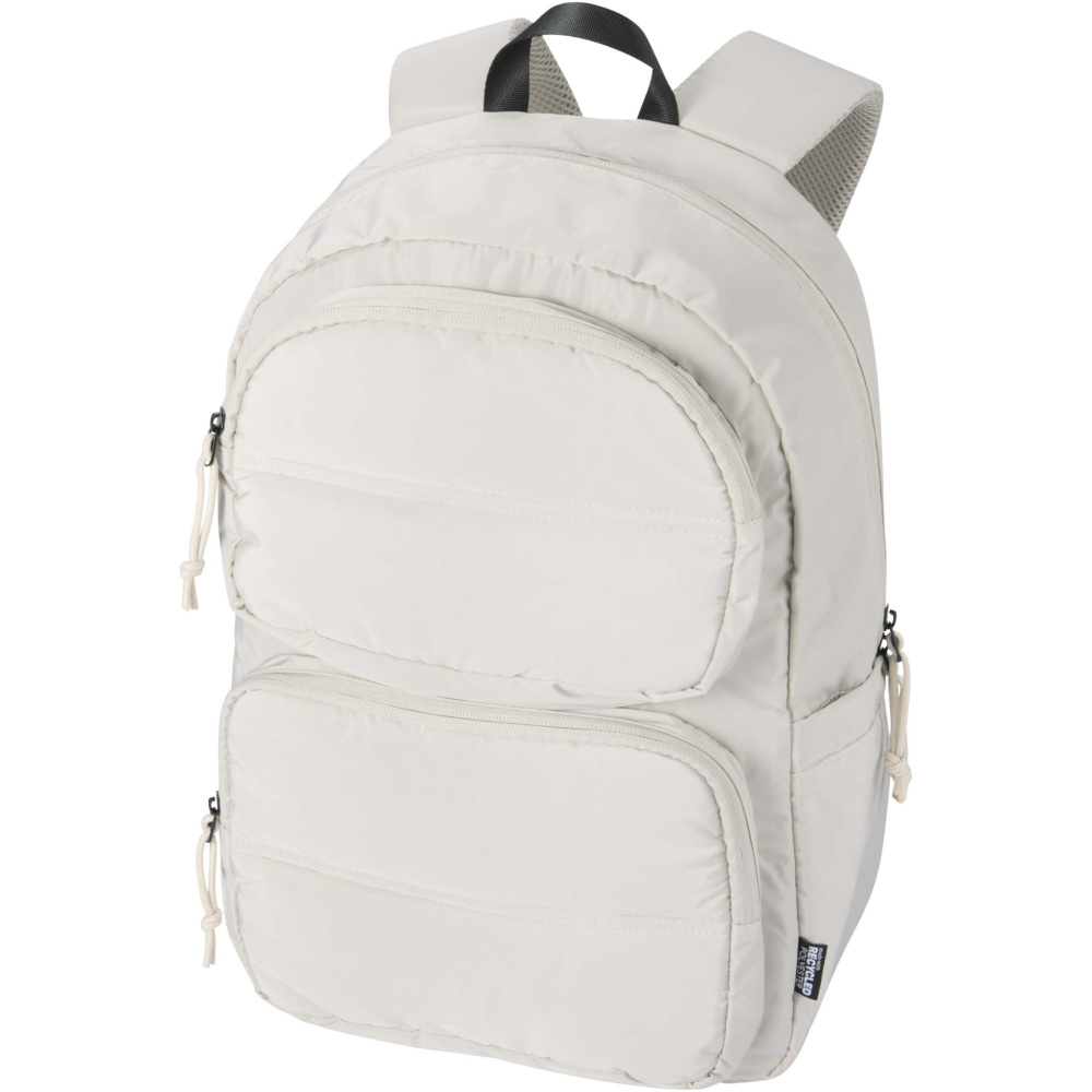 Logotrade Ideja dāvanas foto: Puffer 15.6" GRS pārstrādāta klēpjdatora mugursoma 18L