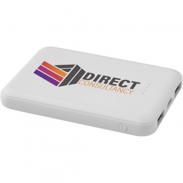 Логотрейд pекламные cувениры картинка: Asama портативное зарядное устройство Type-C из переработанной пластмассы емкостью 5000 мАч