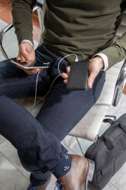 Логотрейд pекламные подарки картинка: Tusca 10.000 мАч PU внешний аккумулятор