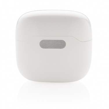 Лого трейд бизнес-подарки фото: Наушники TWS в стерилизующем УФ-C зарядном чехле