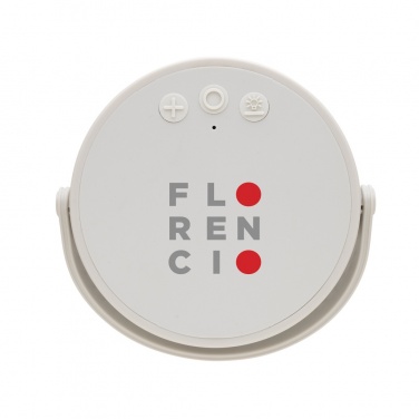 Логотрейд pекламные cувениры картинка: Aurora RCS настольная лампа из переработанного пластика с возможностью зарядки через USB