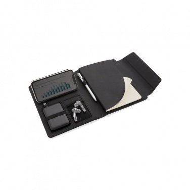 Лого трейд pекламные продукты фото: Беспроводная зарядка Fiko A5 с портфелем powerbank