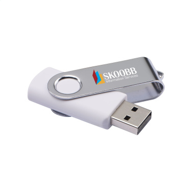 Логотрейд pекламные cувениры картинка: USB-Twist 4 ГБ