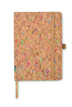 Лого трейд pекламные cувениры фото: A5 cork coloured notebook