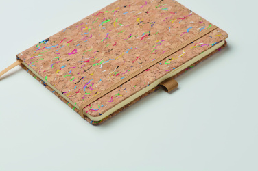Логотрейд pекламные подарки картинка: A5 cork coloured notebook