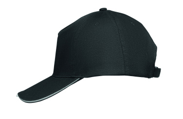 Лого трейд бизнес-подарки фото: 5 panel LED cotton cap 220gr/m²