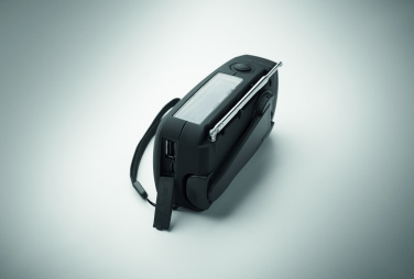 Лого трейд pекламные cувениры фото: Portable radio SOS with LED torch