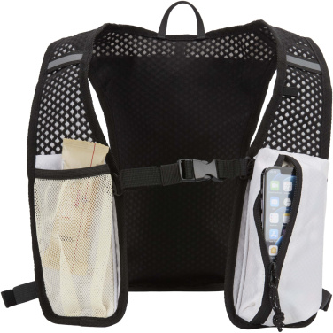 Лого трейд бизнес-подарки фото: Nomad жилет для бега из переработанного материала, сертифицированного согласно GRS, с питьевой системой на 5 л