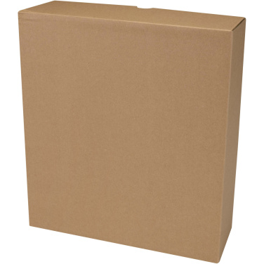 Логотрейд pекламные подарки картинка: Illuminate бутылка для воды объемом 650 мл из переработанной нержавеющей стали RCS с двойными стенками и набором из 3 крышек