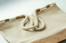 Canvas beach bag