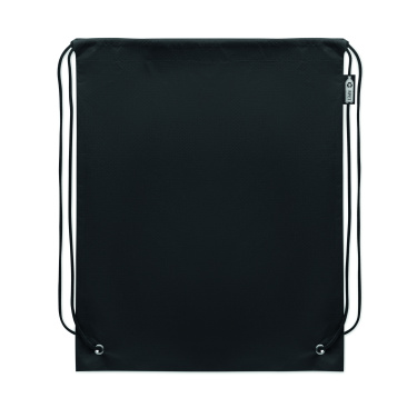 Логотрейд pекламные cувениры картинка: Drawstring bag RPET non-woven