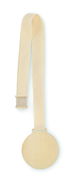 Логотрейд pекламные cувениры картинка: Wooden medal