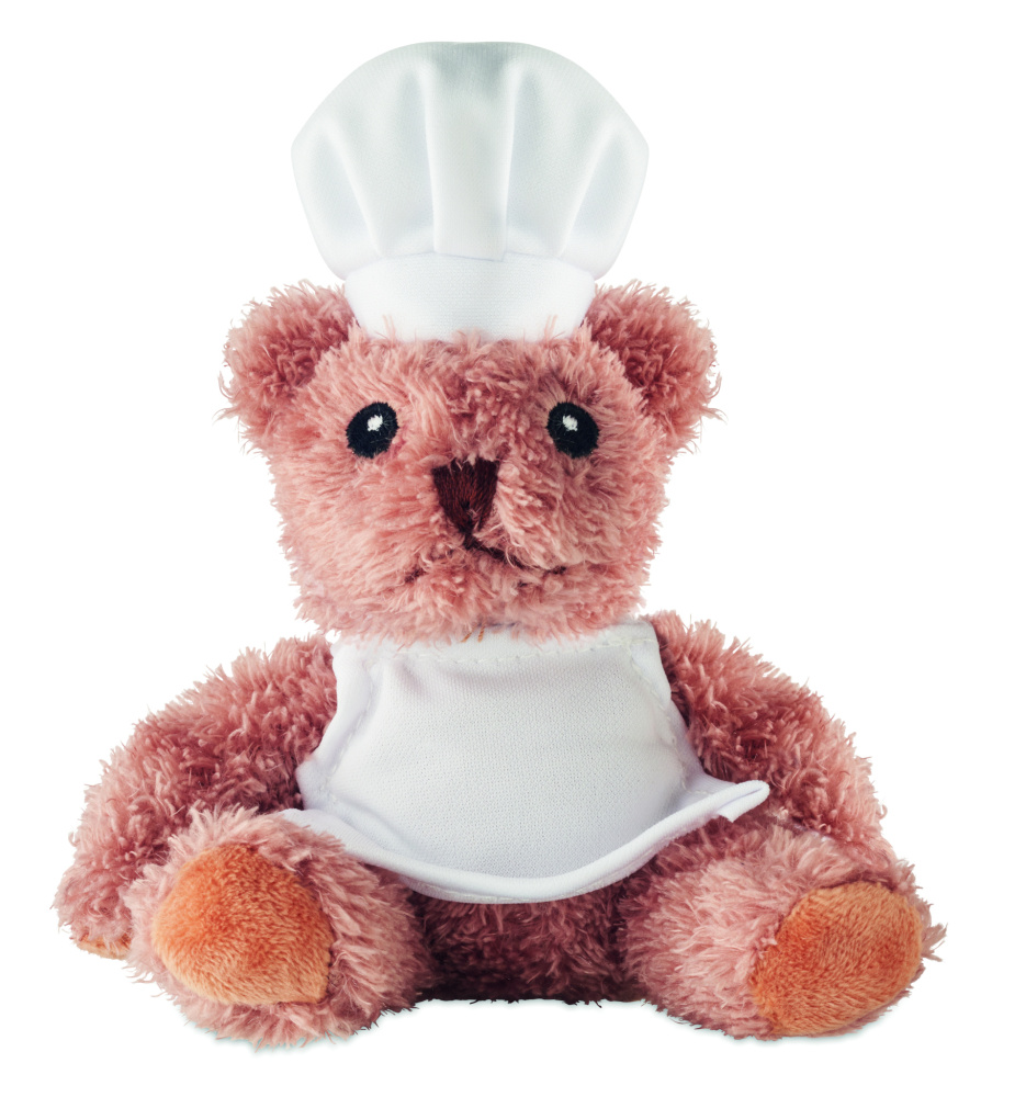 Логотрейд pекламные cувениры картинка: Teddy bear plush chef