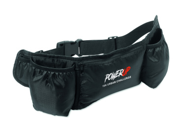 Лого трейд pекламные подарки фото: Sports waist bag 420D RPET