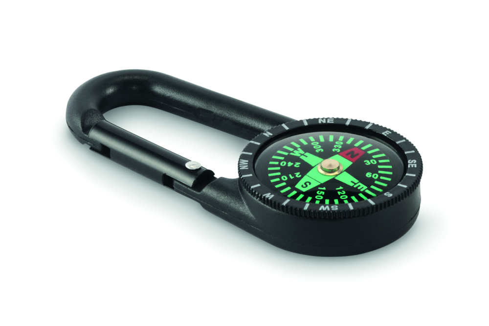 Лого трейд pекламные cувениры фото: Outdoor compass with carabiner