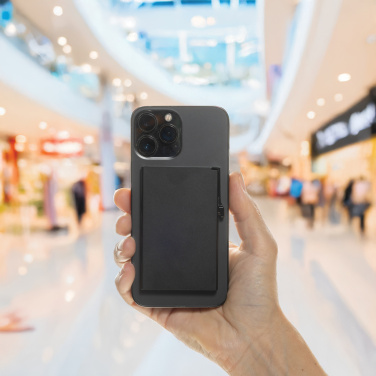 Логотрейд бизнес-подарки картинка: Стандартный алюминиевый держатель для магнитных RFID-карт для телефона