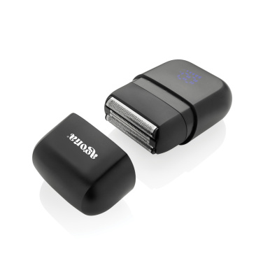 Логотрейд бизнес-подарки картинка: Аккумуляторная дорожная бритва TrimBlade, степень защиты IPX7.