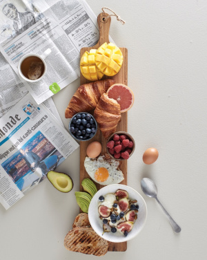 Logotrade profilreklam bild: VINGA Buscot lång serveringsbräda