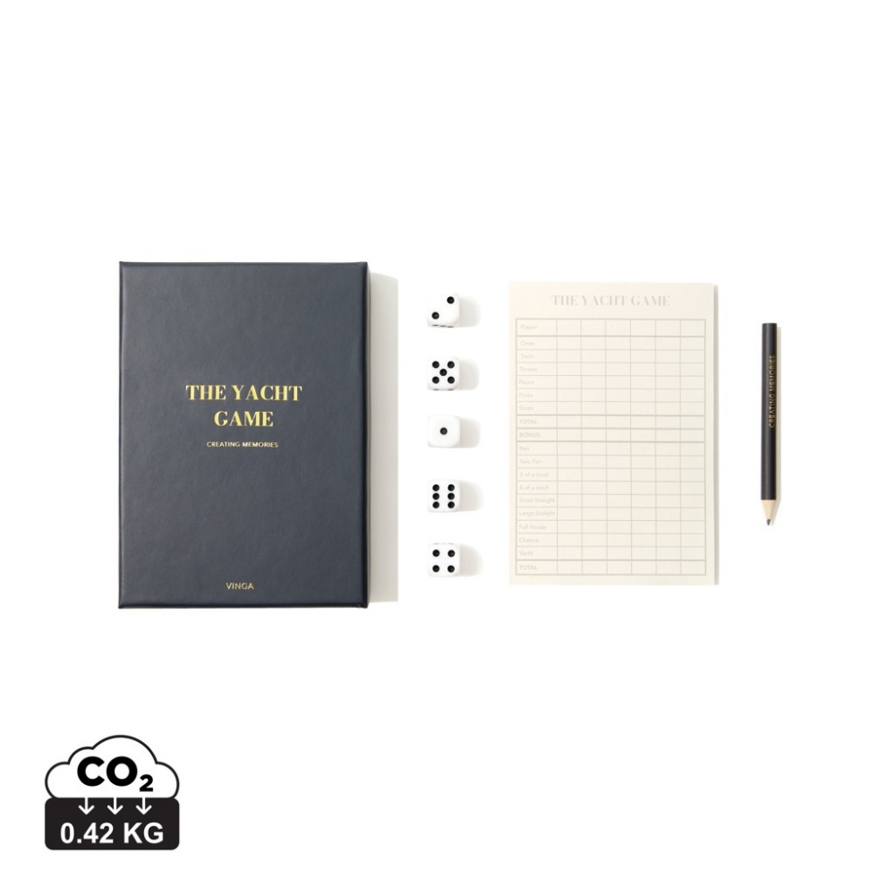 Logotrade profilreklam bild: VINGA The Yacht coffee table game