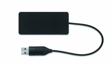 Logotrade reklamprodukter bild: USB-hubb med 3 portar