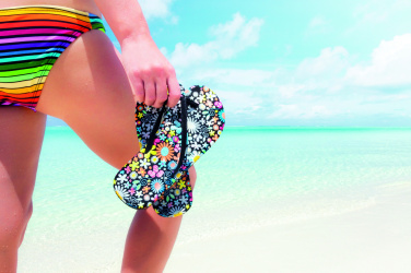 Logotrade presentreklam bild: Slippers för sublimering