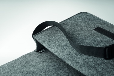 Logotrade profilprodukter bild: Laptop fodral i filt RPET