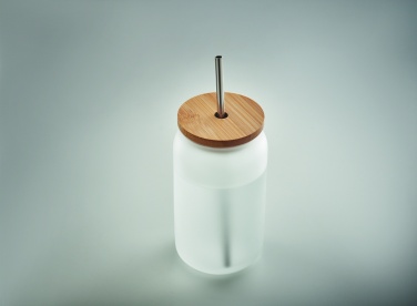 Logotrade profilprodukter bild: Glas med lock 400ml