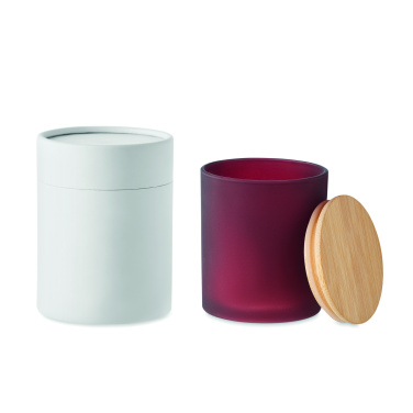 Logotrade profilprodukter bild: Växtbaserat vaxljus 200 gr