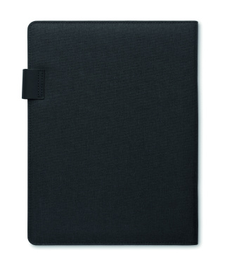 Logotrade kampanjprodukter bild: A4-konferensmapp med laddare