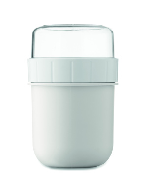 Logotrade reklamprodukter bild: On the go-mugg i PP 450 ml