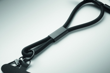 Logotrade reklamprodukter bild: Handledsrem - laddkabel 60W