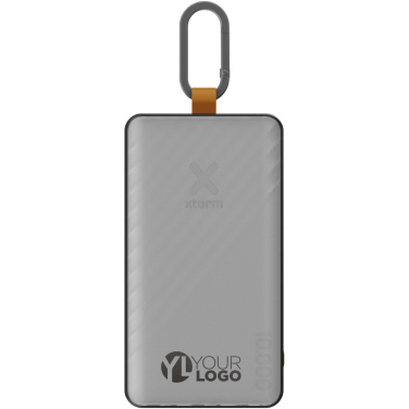 Logotrade presentreklam bild: Xtorm XG2S101 Go2 10 000 mAh 15 W solcellsdriven powerbank med belysning