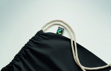 Logotrade profilprodukter bild: Gymnastikpåse Fairtrade 180gr