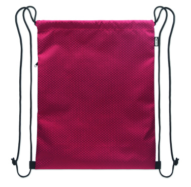 Logotrade profilreklam bild: Gymnastikpåse i 420D RPET