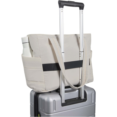 Logotrade profilprodukter bild: Puffer 15,6" laptoptote av återvunnen GRS, 18 l