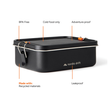 Logotrade kampanjprodukter bild: Nordic Trail RSC Adventure lunchbox 1200ml